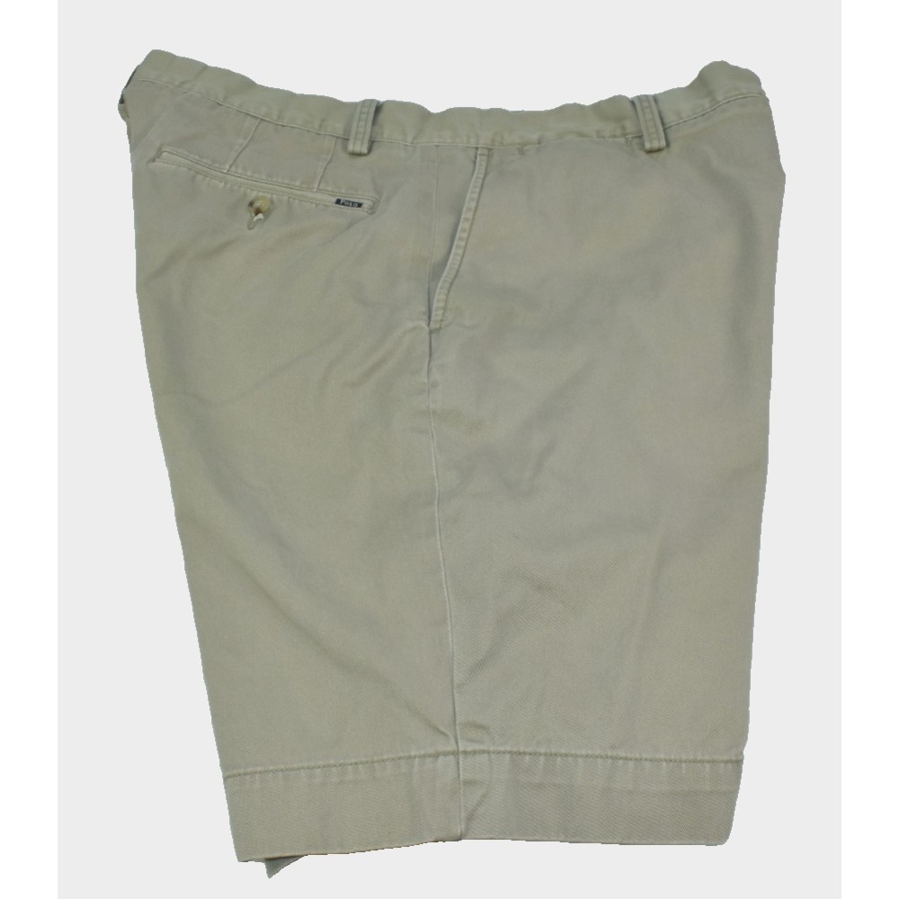 Polo Ralph Lauren Classic Fit Men Shorts Size 33 Chino Tan 4 Pocket Cotton 9"